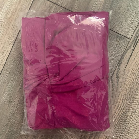 NWT‎ ATTITUDES BY RENEE WASHED COTTON JERSEY TOP TWIST BACK PASSION FRUIT XXS - Picture 12 of 12